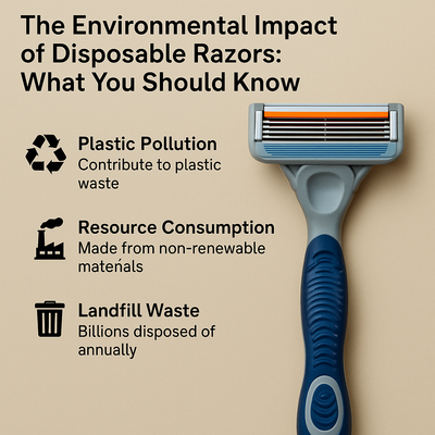 The Environmental Impact of Disposable Razors: What You Should Know
