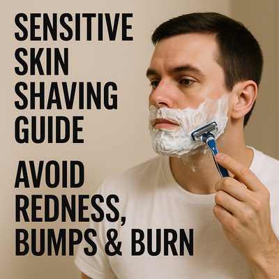 Sensitive Skin Shaving Guide: Avoid Redness, Bumps & Burn