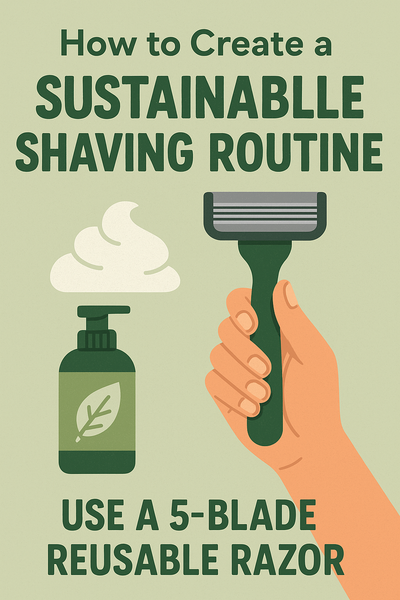 How to Create a Sustainable Shaving Routine