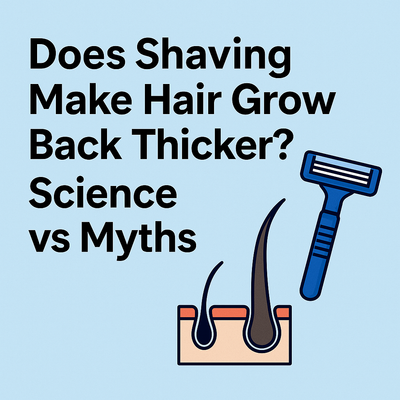 Does Shaving Make Hair Grow Back Thicker? Science vs Myths