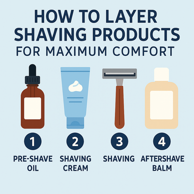 How to Layer Shaving Products for Maximum Comfort