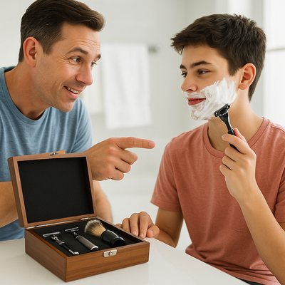 How to Introduce Teens to Their First Shaving Kit