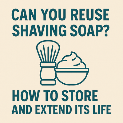 Can You Reuse Shaving Soap? How to Store and Extend Its Life