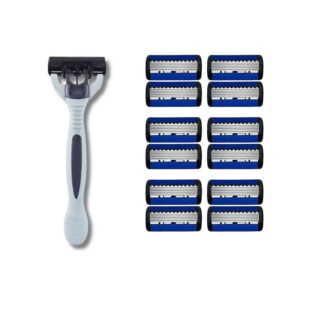 1 Razor Handle And 12 Blades