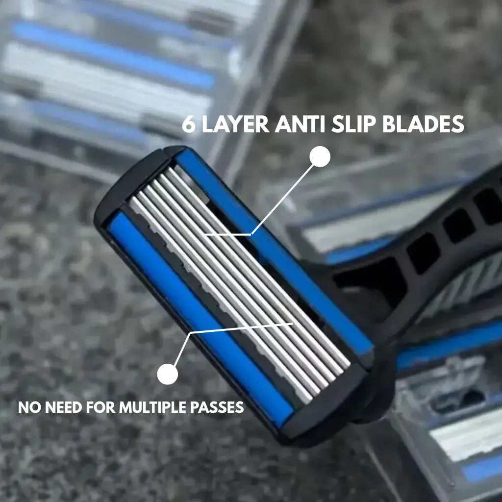 1 Razor Handle And 12 Blades